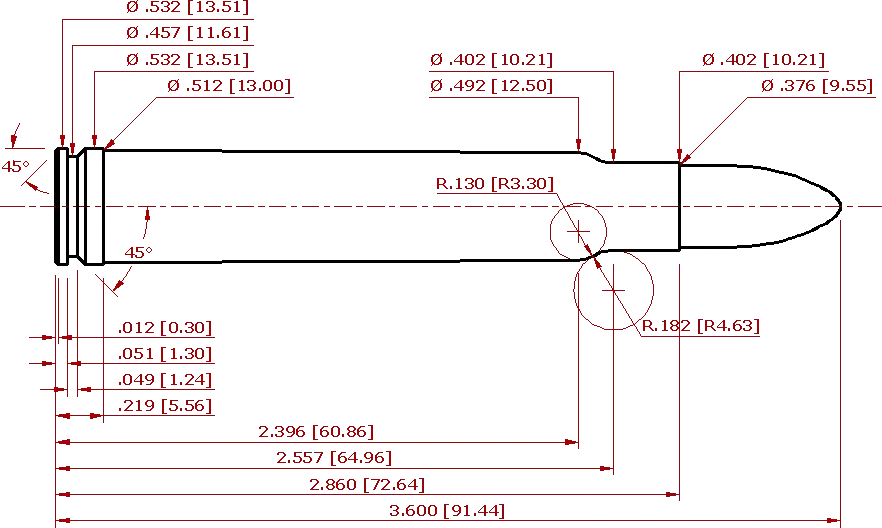 .375 Weatherby Magnum Schematic