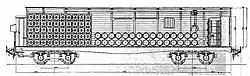 The ammunition wagon.