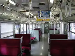 Interior of a 415-0 series trainset