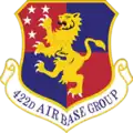 422nd Air Base Group Patch