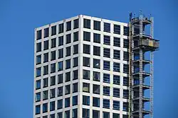 Construction progress of 432 Park Avenue in October 2015