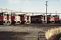 Several 44 Class locomotives