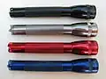 The 2xAA Mini Maglite in four colors