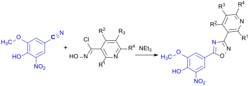 Intermediate in the opicapon synthesis