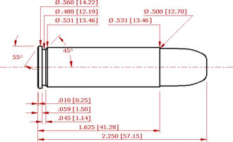500 S&W Magnum schematic