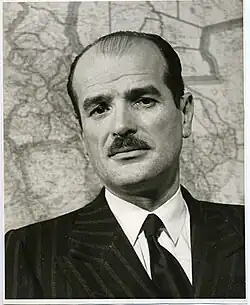 Alfonso Gumucio Reyes in his office, La Paz 1953
