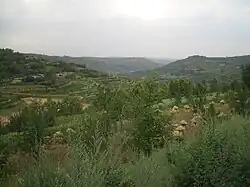 Rural landscape in Hezheng County