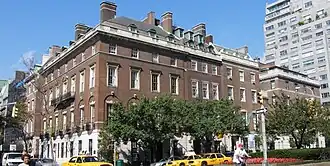 Henry P. Davison House, Percy Rivington Pyne House, Oliver D. Filley House and William Sloane House is one of the original house ensembles left on Park Avenue.