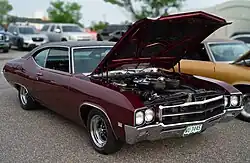 1969 Buick Gran Sport 400 in Maroon Poly