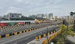 Grandstands at the Macau Grand Prix on 13 November 2025