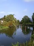 A small creek in Lucavsala.