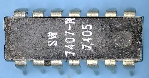 Stewart-Warner 7400 Series integrated circuit