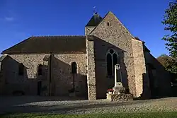 The church in Périgny-la-Rose