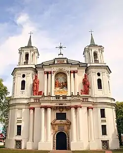 Baroque Holy Trinity church in Tarłów