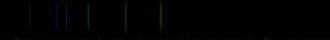 Color lines in a spectral range