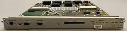 8692SF Switch Fabric Module without a mezzanine card