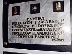 Memorial to the 9th Battalion of the Flanders Rifles