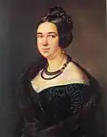 Vasily Tropinin, Portrait of A. Obolensky (1845)