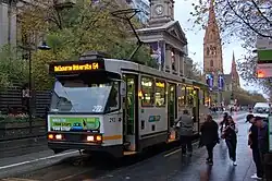 A2 292 in Swanston St on route 64