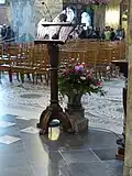 Lectern bookrest in the form of an eagle