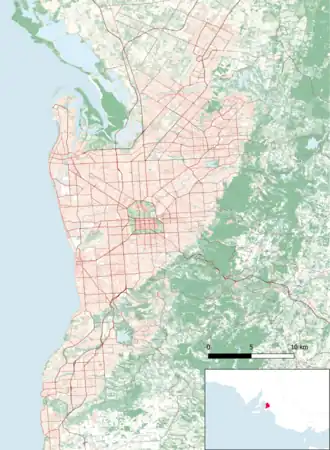 Thebarton is located in inner Adelaide