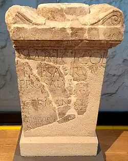 Altar for Mars Cicollus (AE 1981, 690)