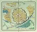 Map of Orenburg in 1828
