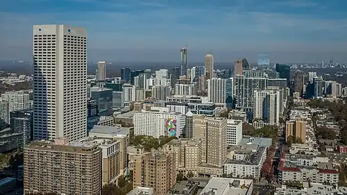 Midtown skyline in 2025