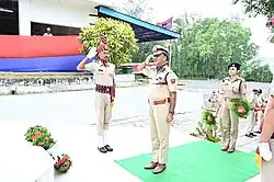 DGP, ANI Paying Homage on Police Commemoration Day