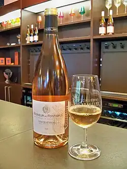 AOC Vacqueyras rosé