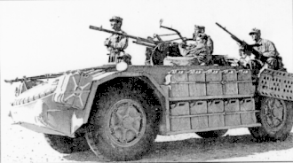 An AS.42 of the Italian Auto-Saharan Company mounted with a 20 mm Breda