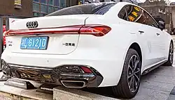 Audi A5L (sedan) rear view