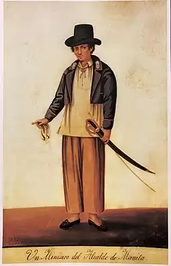 Minister of the Mayor of Manila 1830's