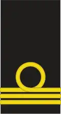 Lieutenant de vaisseau (Arabic: نقيب بالبحرية, romanized:&nbsp;Naqib bialbahria) (Tunisia Navy)[28]