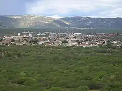 Acari skyline.