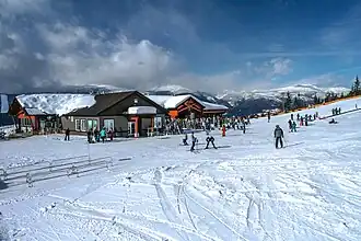 Mount Revelstoke, North America's largest vertical drop at 1713 m (5620 ft).