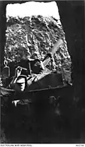 A Garland mortar operated by the 10th battalion at Gallipoli