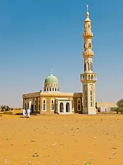 The Khartoum-Karima Mosque in Sudan, Nile Valley