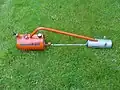 Modern paraffin flame gun, 3 feet 3 inches = 1 m long