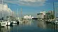 The yacht harbour