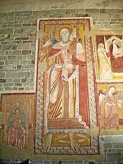 Abbey of Santa Maria-Fresco in the interior