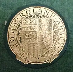 John Roland Abbey bookplate