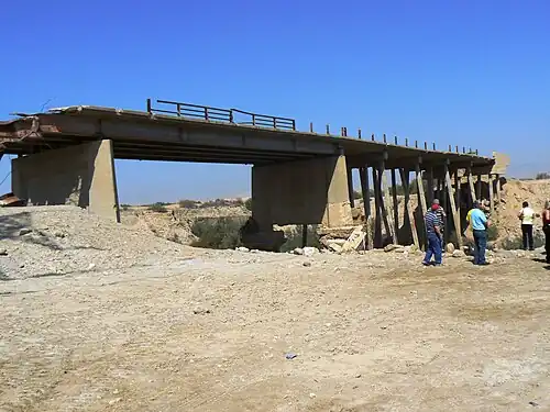 King Abdullah Bridge: East side (2008)