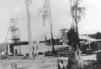 Photograph of the Aberdare Central Colliery, Kitchener