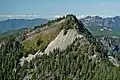 East aspect of Abiel Peak viewed from Tinkham Peak
