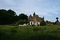 Monastery ruins before restoration