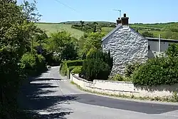 Across Trevellas Valley at Barkla Shop