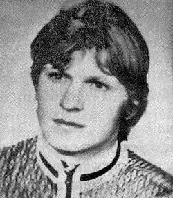 Black-and-white photograph of Michał Adamowicz