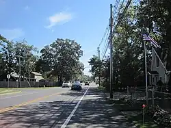 Mantoloking Road (County Route 528) in Adamston