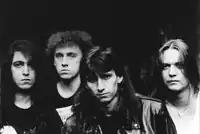 The band in 1990